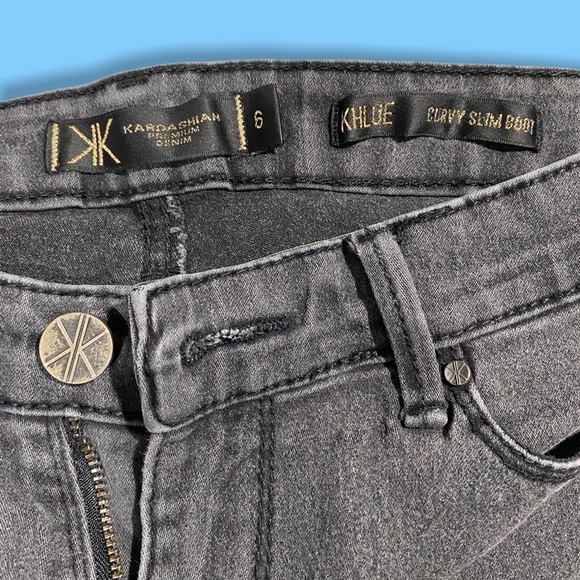 Khloe Kardashian Curvy Slim Boot Jeans - Picture 3 of 4